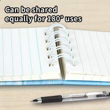 1Pc,A6,232Pages,Van Gogh Hardcover Notebook,Coil-Bound Pocket Planner,Memo Pad,Compact And Portable,Ultra-Thick,Notepad,Travel Journal,School Supply,Class Diary,Office,Mother's Day,Perfect Gifts - A6 - View 7