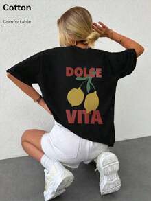 Women T-Shirts - Black - View 9