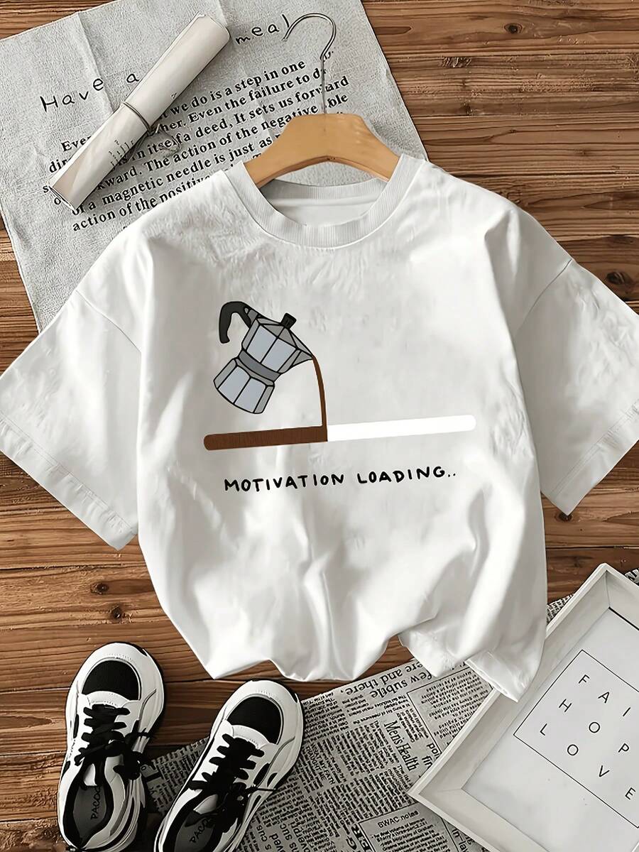 Plus Size T-Shirts - White - View 1
