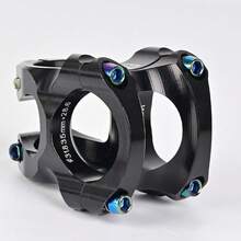 Potencia de manillar de aleación de aluminio CNC de alta resistencia para bicicletas de montaña – Potencia corta de 35 mm – Compatible con manillares de 31,8 mm y horquillas de 28,6 mm – Ligera y duradera – Color 559 - 31,8 mm * 28,6 mm - Ver 7