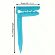 4pcs Outdoor Beach Towel Clips - Picnic Mat Clips, Sturdy Towel And Bedsheet Fasteners For Camping And Beach Trips, Multipurpose Towel And Picnic Mat Fixers, Windproof Outdoor Accessories - Multicolor - View 8