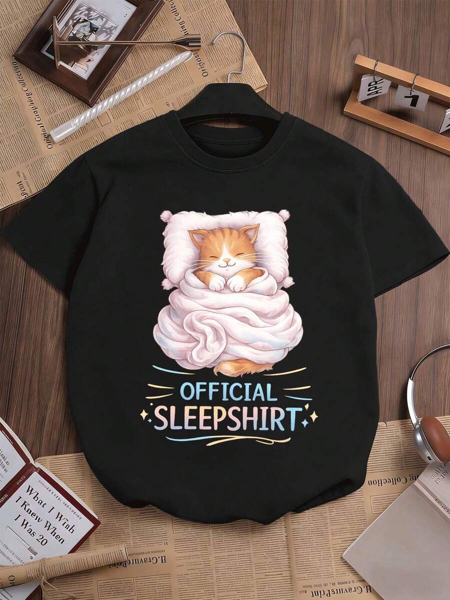 Women T-Shirts - Black - View 1