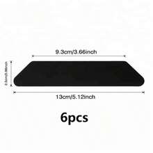Trimmable Anti-Slip Carpet Tape, Washable Reusable Fixation Sticker, Anti-Shift Anti-Curling Carpet Gripper, Multipurpose Invisible Anti-Slip Sticker, Waterproof Carpet Tape - 6PCS-s - View 6