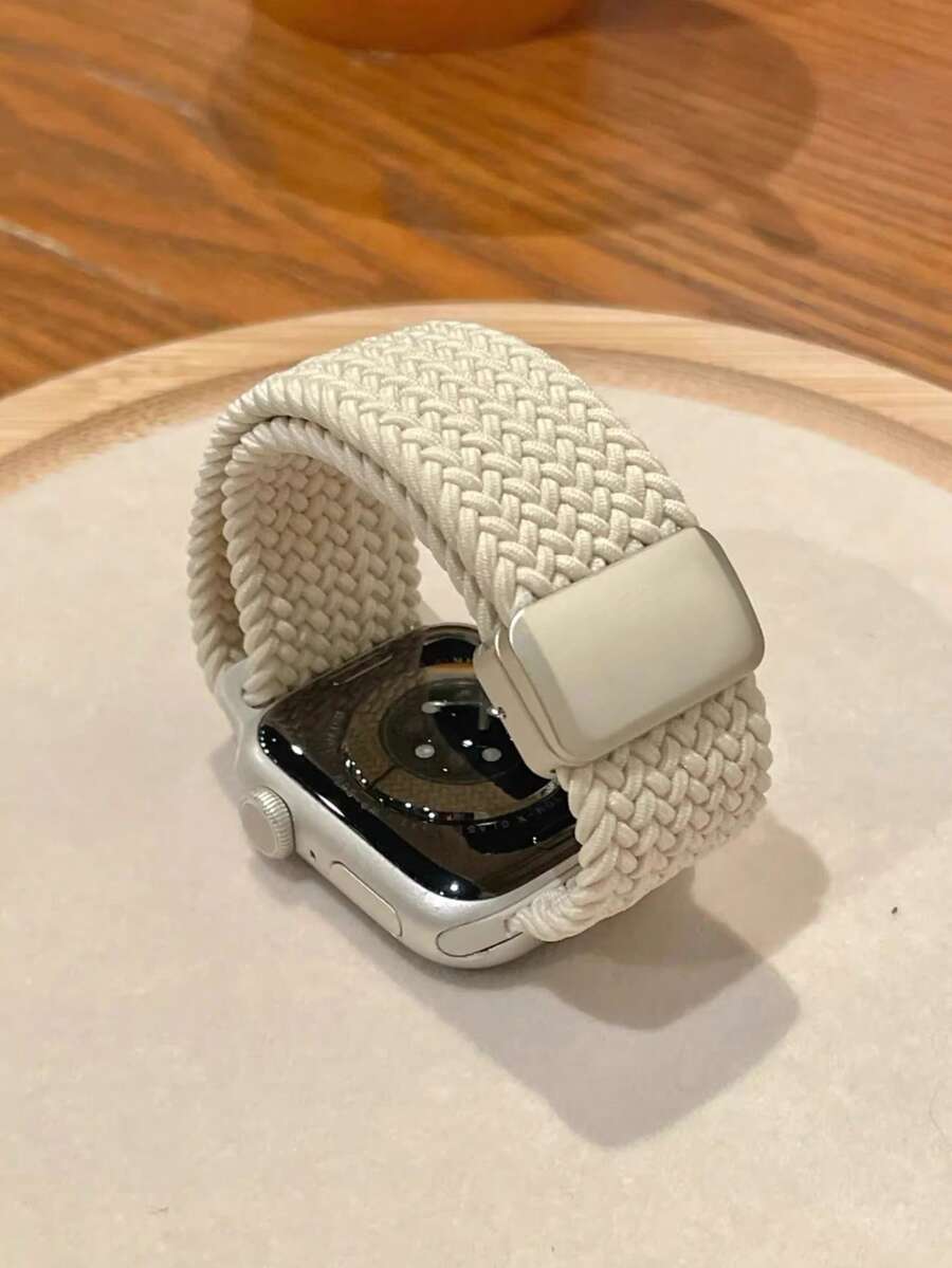 新款藝術優雅尼龍花卉錶帶，相容 38/40/41/42/44/45/46/49mm，適用於 Ultra/S10/9/8/7/6/5/4/3/2/1