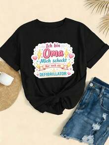 Women T-Shirts - Black - View 2