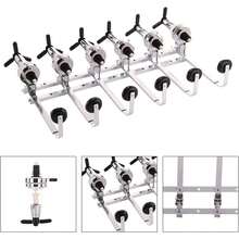 6 Bottle Wall Mounted Spirit Optics Set Home Bar Butler Drinks Dispenser - View 4