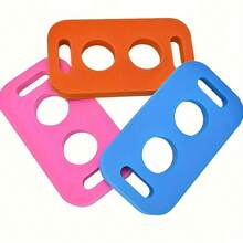 1 pieza Tabla de flotación de espuma EVA - Conector flotante - Ligero - Accesorio de espuma específico para piscina perforado - Conector de varilla flotante colorido para fiestas de verano en la playa y actividades al aire libre, adecuado para principiantes, artículos esenciales de playa, flotador de piscina - Multicolor - Ver 10