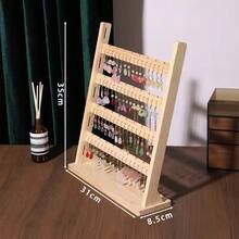 4-Tiers Vertical Detachable Jewelry Display Stand For Tabletop Dresser, Bracelet, Necklace, Earring Hanging Rack - Multicolor - View 5