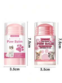 Pet Paw Care Stick, Foot Moisturizing Care Anti-Drying And Cracking, Universal For Cats And Dogs (New And Old Models Shipped Randomly) - Multicolor - View 3