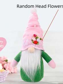 1 pezzo Decorazione per la Festa della Mamma, Bambola con cappello a fiori di perle per la Festa della Mamma, Regalo per la Festa della Mamma - Visualizzare 9