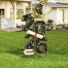 2026 New Arrival Outdoor Lawn Graduation Party Decoration Sign - C - View 2