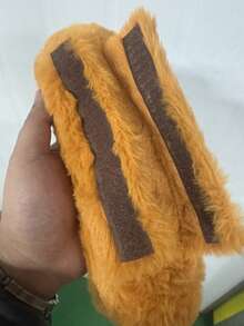 1pc Plush Bread-Shaped Car Neck Pillow & Lumbar Support, Soft Plush Car Decor, Enhances In-Car Comfort - Multiple Styles - View 2