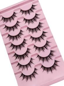 Valentine's Day Limited | Pure 8D Fluffy Eyelash 7 Pairs Set, Creating Her Sunflower Eyes - View 9