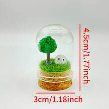 森林童話微縮玻璃罩景觀，可愛桌面裝飾，浪漫情侶禮物，聖誕禮物 - 均碼 - 查看 2