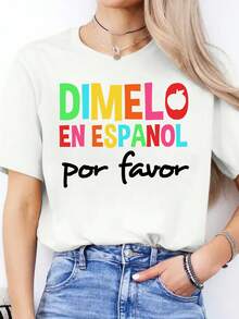 Dam-T-shirts - Vitt - Visa 6