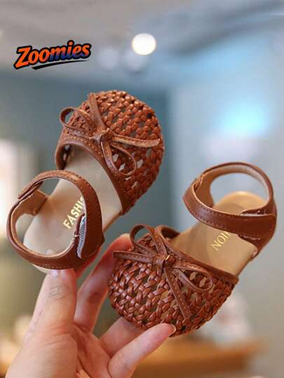 2026 New Fashion Girls Sandals, Children's Minimalist Versatile Sandals, Suitable For Daily Wear, Parties, Play, And Vacation In Summer