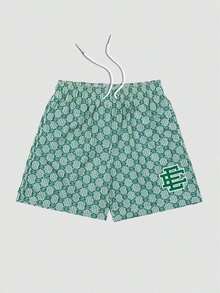 These Digitally Printed Casual Sports Shorts, Featuring Fun Patterns, Are The Perfect Choice For Creating A Street Style Look. - Multicolor - View 1