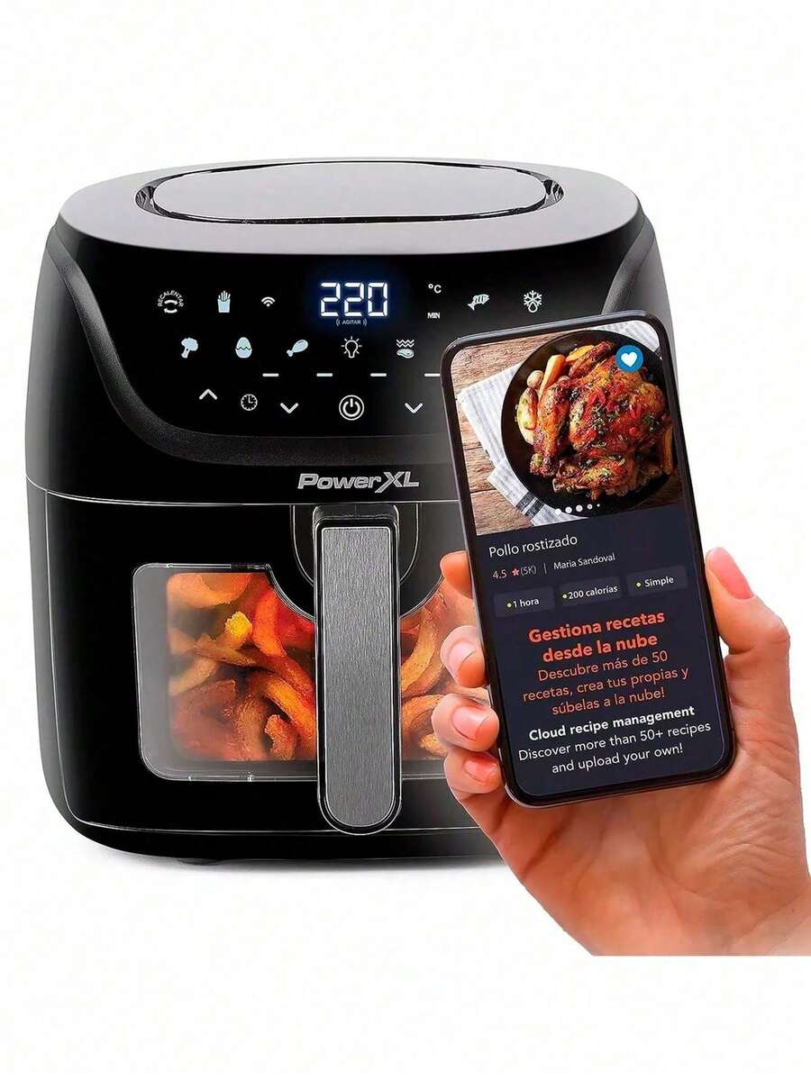 Freidora de Aire Con Wifi Digital Powerxl 5.7l Multifuncional - Tipo de Enchufe B USA (110-127V) - Ver 1