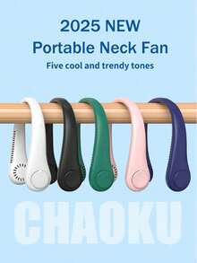 Portable Neck Fan, Cooling Neck Fan, Essential For Sports, Outdoor & Leisure Activities - Multicolor - View 6