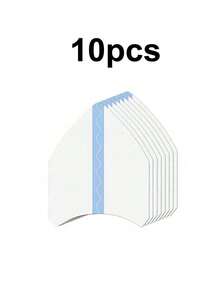 Pacote com 10/20/50 Peças de protetores invisíveis antiatrito para coxas, feitos de tecido não tecido elástico, que proporcionam conforto e proteção para coxas e panturrilhas. Também podem ser usados como faixas antiatrito para coxas ou adesivos transparentes para cuidados com a pele feminina. - Multicolorido - Ver 11