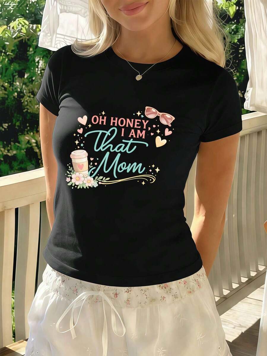 Women T-Shirts - Black - View 1