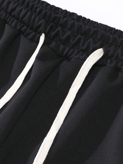 Men's Summer Workwear Shorts With Lettering Print, Multiple Pockets And A Relaxed Fit Ideal For Casual, Sporty, Everyday And Holiday Wear