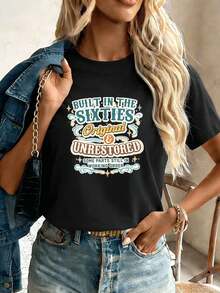 Women T-Shirts - Black - View 1