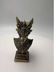 1pc Dragon Half-Body Statue Decor, Suitable For Car Dashboard/Home Bedroom/Desk/Garden/Bonsai/Fish Tank, Creative Unique Gift, Great For Halloween/Christmas/Easter/Valentine's Day/Wedding/Ramadan, Top-Tier Gift Choice - 1PCS - View 14