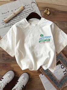 Plus Size T-Shirts - White - View 2
