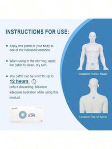 1-5pcs LifeWave X39 Patches - Supports Improvements Of Strength And Stamina,Body Care - Supports Improved Exercise Performance - No Or Stimulants - Innovative Patch Technology For Enhanced Wellness -30 Pieces Per Piece ,Keep Your Body Healthy And Rejuvenate You,Can Be Used Both Morning And Evening,Halloween Gift. - 1 cái - Xem 11