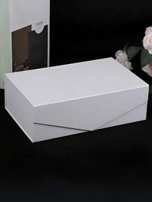 3 Sizes 7 Colors Premium Gift Box Set With Lid, Blank Luxury Packaging Box Suitable For Wedding Bridesmaid, Birthday, Christmas, Graduation Party Gifts - Multicolor - View 8