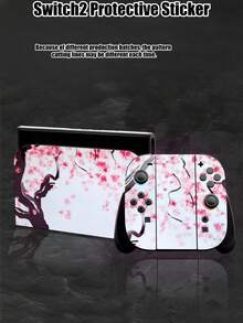 Bộ 2 miếng dán, đế máy chơi game, miếng dán PVC cho tay cầm, màng bảo vệ cho Switch 2 - Xem 2