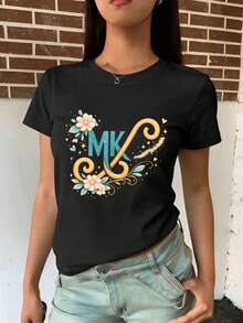 Women T-Shirts - Black - View 2