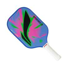 Pala de pickleball LI-NING HYPERPOWER 20, superficie de fibra de vidrio de 16 mm, raqueta de nivel básico Power Type ACPV021 ACPV023 ACPV025 - morado - Ver 3