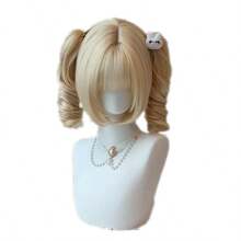 Synthetic Short Cosplay Halloween Wig Wave Female Wig With Ponytail Natural Hair Women - DM132-12 - View 11