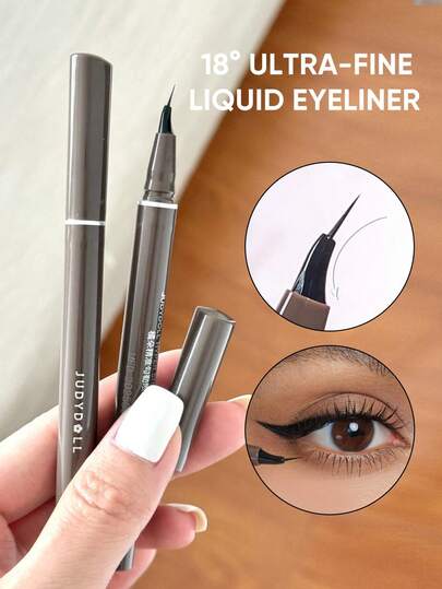 JUDYDOLL 400mg DELINEADOR DE OJOS LÍQUIDO SLIM, Punta ultra fina, Secado rápido, Resistente al agua, A prueba de manchas, Multicolor, Se puede usar en las pestañas inferiores, Adecuado para principiantes, Uso personal, Regalos, Maquillaje, Viajes, Festivales, Nicho, Especial, Nuevo lanzamiento, Fresco, Único, Regalo para amigos y novias