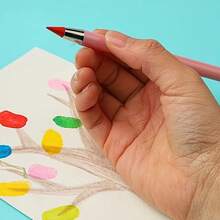 47 Colorful Pencils With 96 Replaceable Tips, Featuring An Everlasting Nib Design, HB Hardness And Eraser, Suitable For Writing, Drawing, Sketching, School & Office Supplies - 套裝 - 查看 5