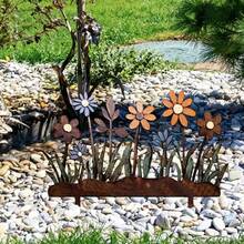 Colorful Acrylic Flower Garden Yard Decor Stake - A - View 4