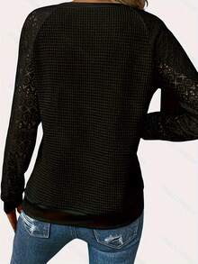 Women Sports Knit Tees & Tanks - Black - View 2
