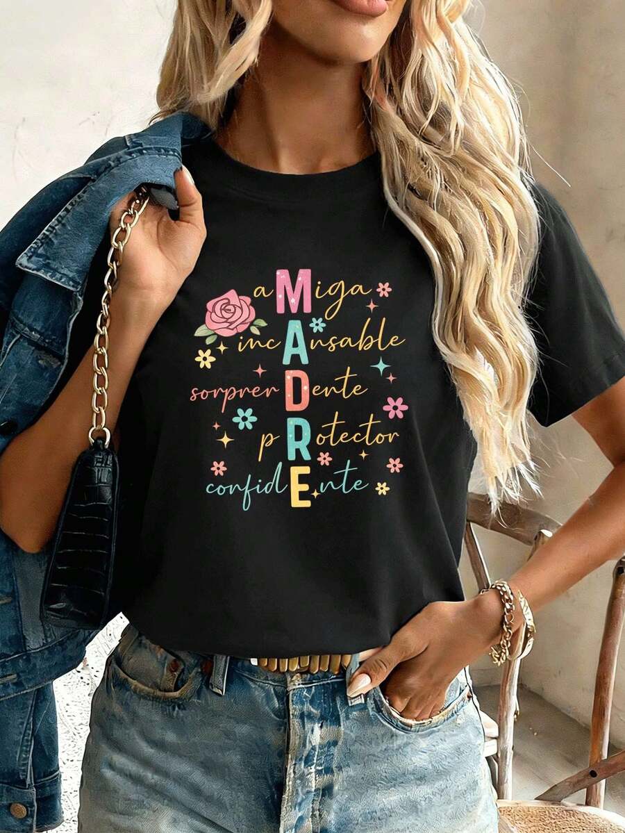 Women T-Shirts - Black - View 1