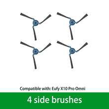 适用于X10 Pro Omni机器人吸尘器的配件：主刷、拖布、尘袋、边刷、过滤器清洁器等。 - 查看 10