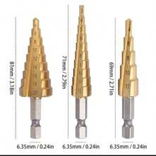 10件套多功能重型钻头套装 - 专业木工和金属加工工具套装，包括螺旋钻头、中心冲头、麻花钻、丝锥、精密标记工具 - 适用于橱柜制作、家具制造、机械项目 - 适合初学者和专家！ - 鑽頭套裝 - 查看 7