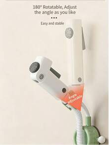 Soporte ajustable para ducha con ventosa, soporte de ducha de lujo para baño - Soporte para cabezal de ducha - Verde - Ver 9