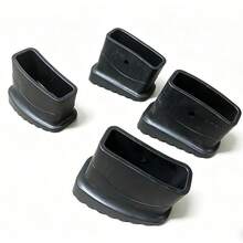 4pcs Red Non-Slip Rubber Ladder Feet Covers - Replacement Anti-Skid Ladder Leg Caps For Step Ladders, Extension Ladders, Protect Floors & Prevent Scratches, Measure Tube Outer Diameter First, Then Select Size, Inner Diameter Is 20*50mm - C - View 7