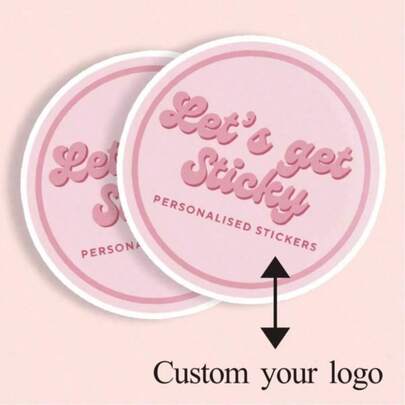 1-240pcs Personalized Labels - Custom Stickers With Any Text, Image, Custom Thank You Labels Stickers, Seal, No-Iron, Ornamental, Colorful Custom, Unique Ideal Gifts For Him, Her, Friends, For Youth's Day, For Birthdays, Home, Multi-Functional, Durable, Ornamental, Reusable, Exquisite, Stylish, High-Quality, Colorful, Custom,Office Decor