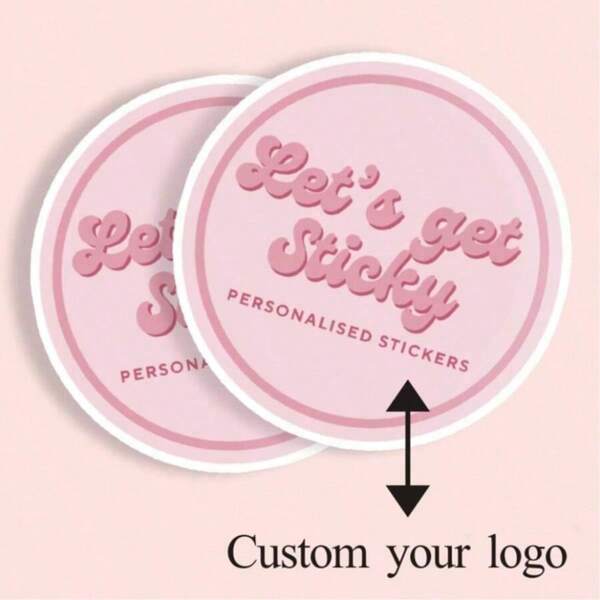 1-240pcs Personalized Labels - Custom Stickers With Any Text, Image, Custom Thank You Labels Stickers, Seal, No-Iron, Ornamental, Colorful Custom, Unique Ideal Gifts For Him, Her, Friends, For Youth's Day, For Birthdays, Home, Multi-Functional, Durable, Ornamental, Reusable, Exquisite, Stylish, High-Quality, Colorful, Custom,Office Decor