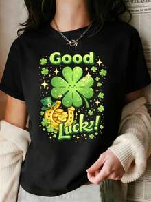 Women T-Shirts - Black - View 2