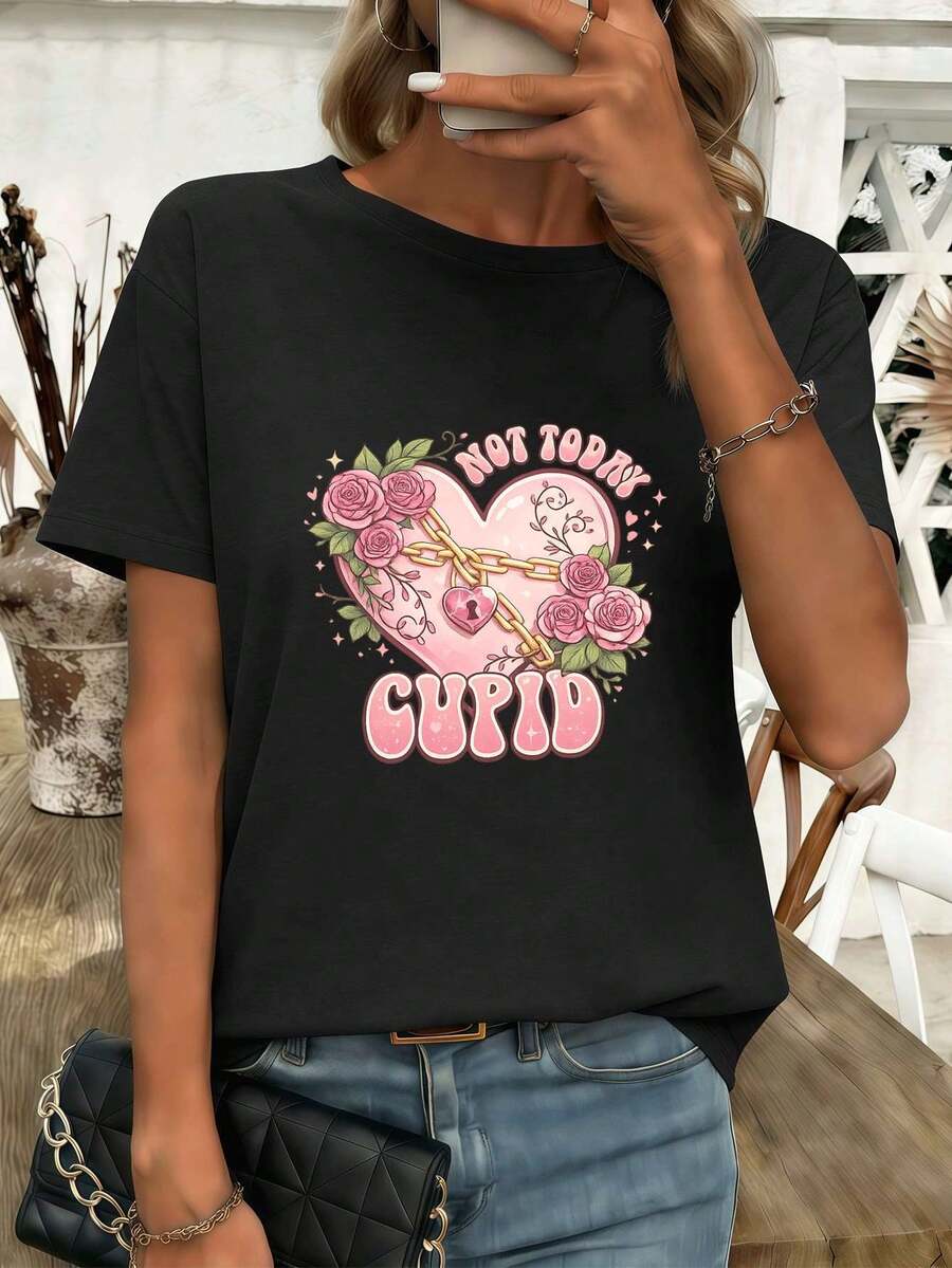 Women T-Shirts - Black - View 1
