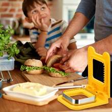 1 chiếc máy cắt và dán bánh mì sandwich có bảo vệ tay, dụng cụ cắt bánh mì nướng đa hình bằng thép không gỉ, máy dán bánh mì bỏ túi, máy cắt bánh mì tự chế, máy làm bánh mì sandwich dễ dàng tại nhà, bữa trưa cho trẻ em, dụng cụ làm bánh tiết kiệm thời gian trong nhà bếp. - Nhiều màu - Xem 9