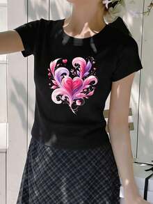 Women T-Shirts - Black - View 2